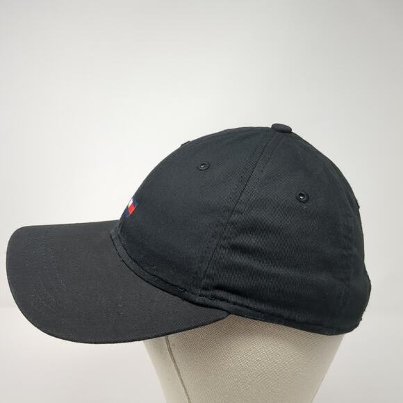 Tommy Hilfiger Slideback Baseball Cap Black One Size Adjustable Embroidered - Picture 3 of 10